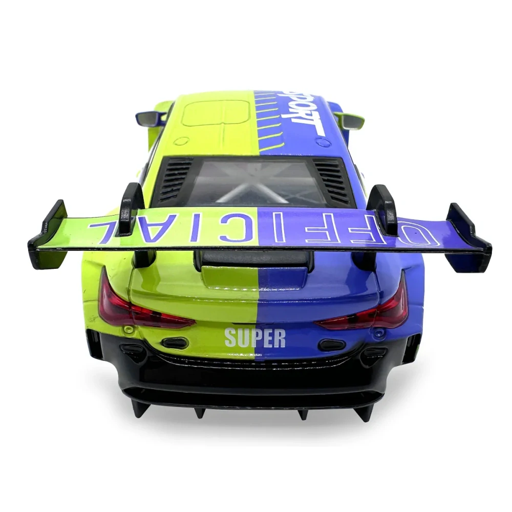 BMW M4 GT3 Diecast 1:24 zelené včetně baterií
