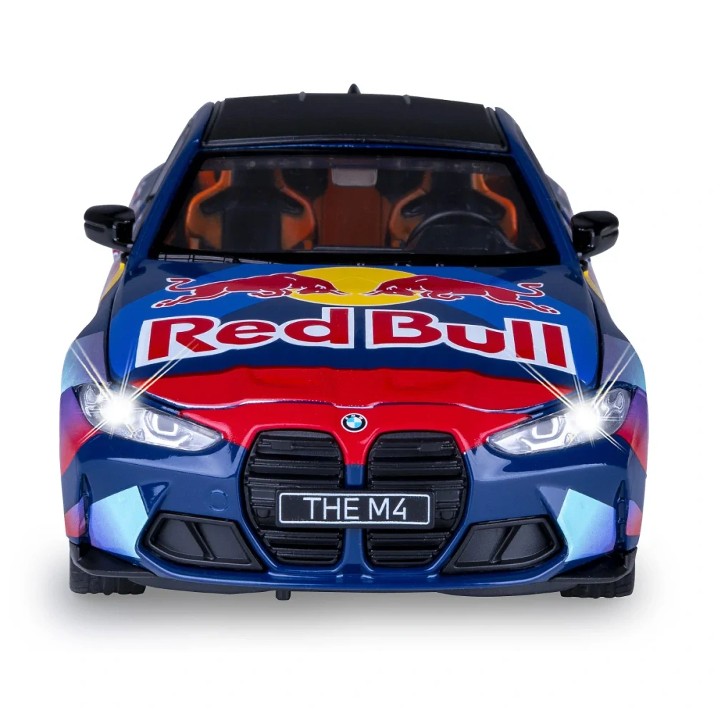 BMW M4 Diecast 1:24 modré včetně baterií