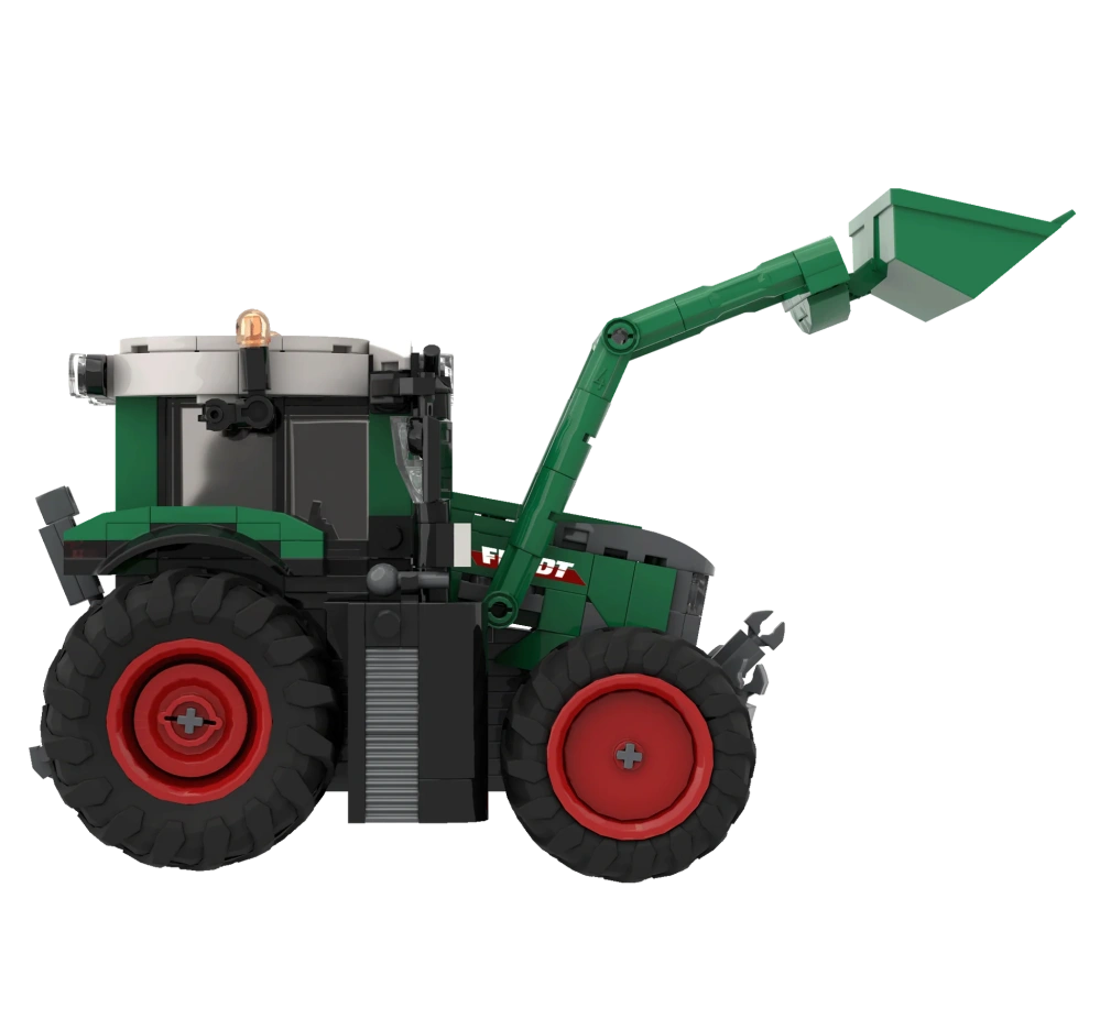 Brixies Plus Fendt 620 Vario traktor s čelním nakladačem stavebnice