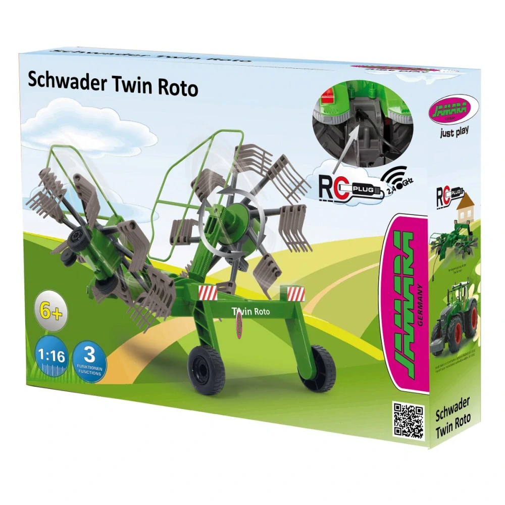Shrnovač sena Twin Roto pro RC Traktory 1:16