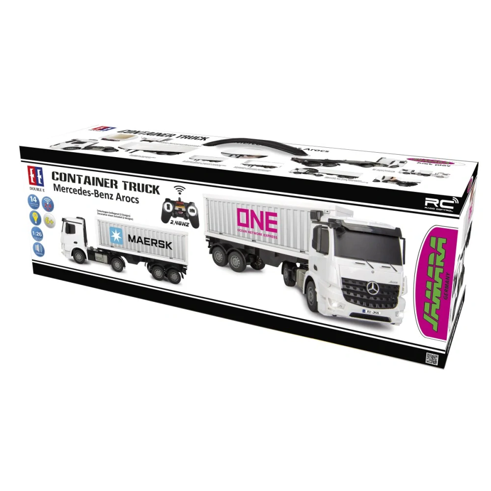 Kamion s kontejnerem Mercedes-Benz Arocs 1:26 2,4GHz