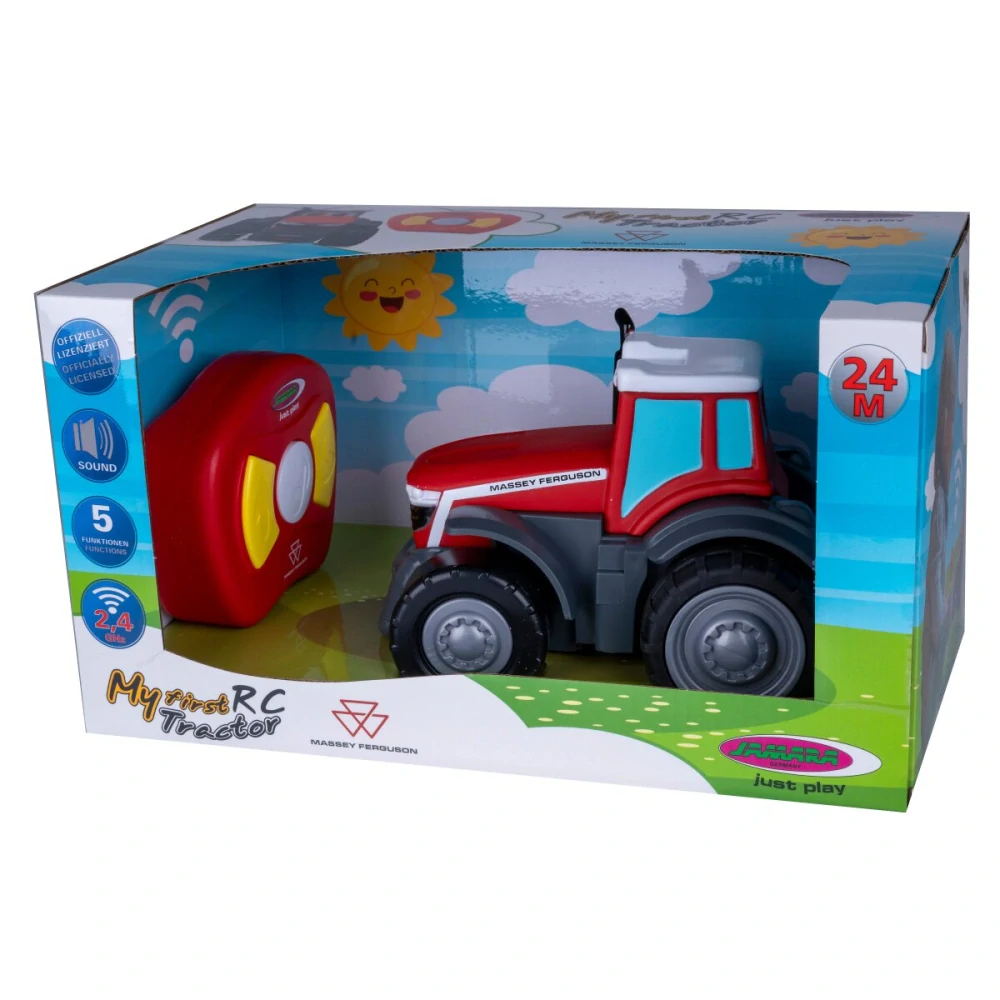 My first RC traktor Massey Ferguson 2,4GHz se zvuky
