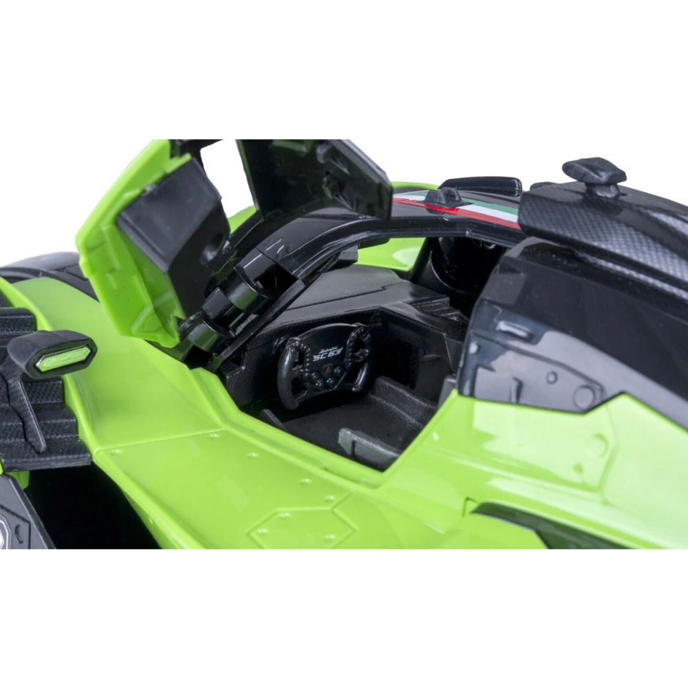 Jamara Lamborghini SC63 LMDH 1:14 zelené 2,4GHz s manuálním otevíráním dveří