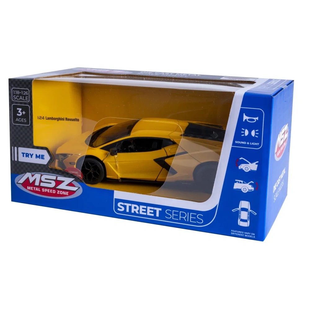 Jamara Lamborghini Revuelto Diecast 1:24 žluté včetně baterií