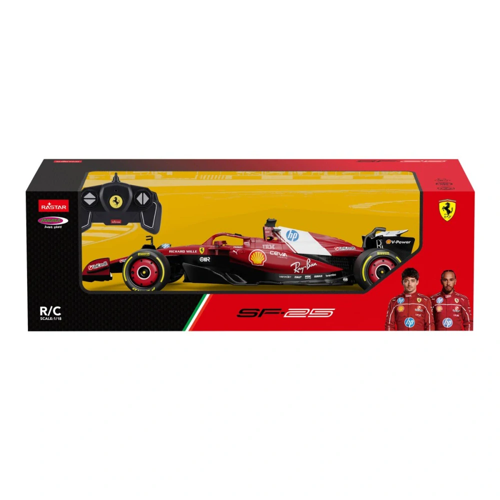 Ferrari SF-25 1:18 červené 2,4GHz