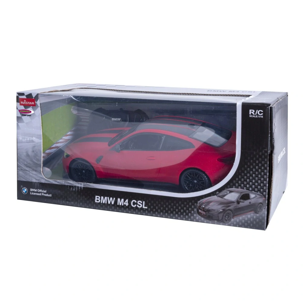 BMW M4 CSL 1:16 červené 2,4GHz
