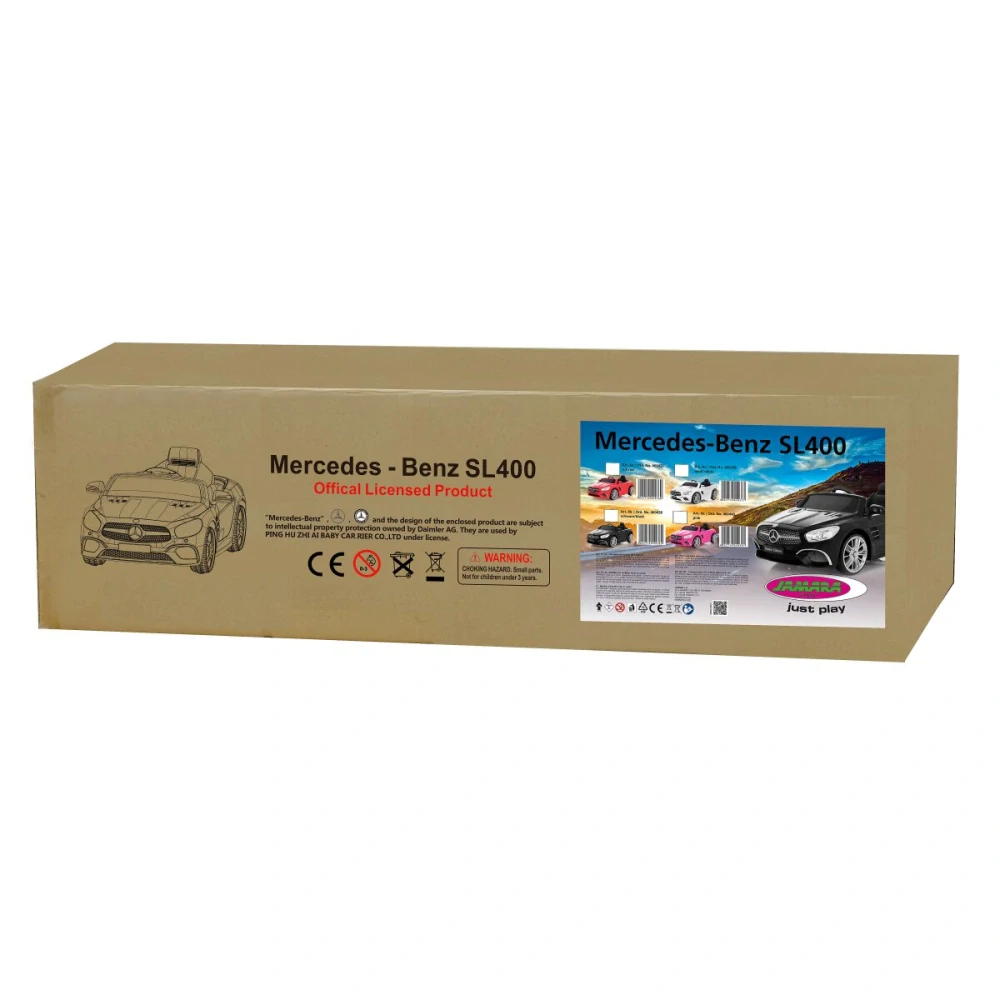 Ride-on Mercedes-Benz SL 400 růžové 12V