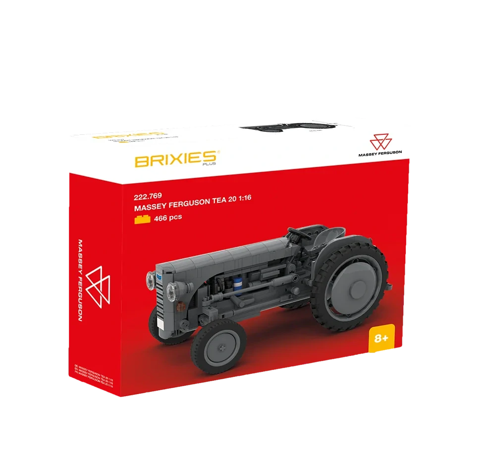 Brixies Plus Selektiv Massey Ferguson TEA 20 1:16 traktor stavebnice