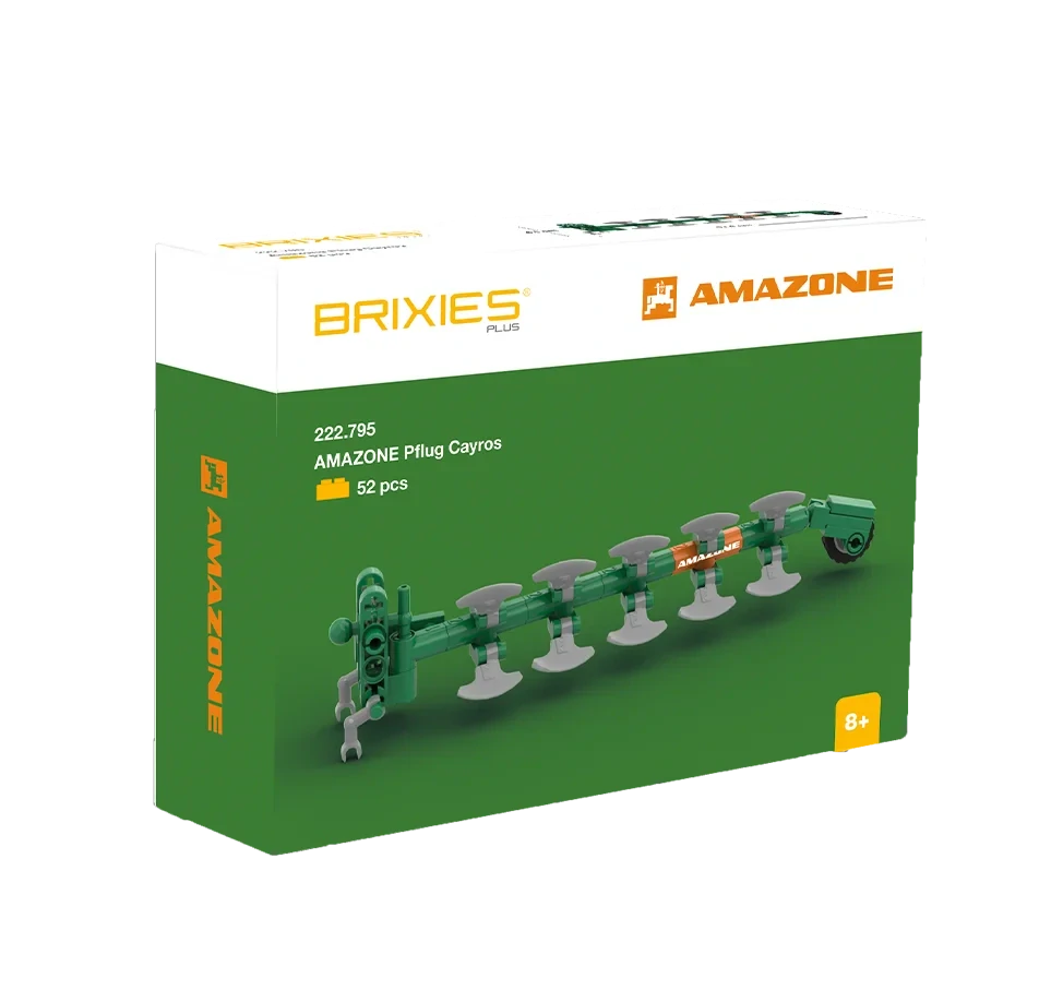 Brixies Plus Amazone Cayros otočný pluh stavebnice
