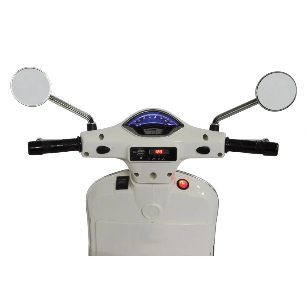 Ride-on Vespa GTS 125 bílá Li-Power 12.6
