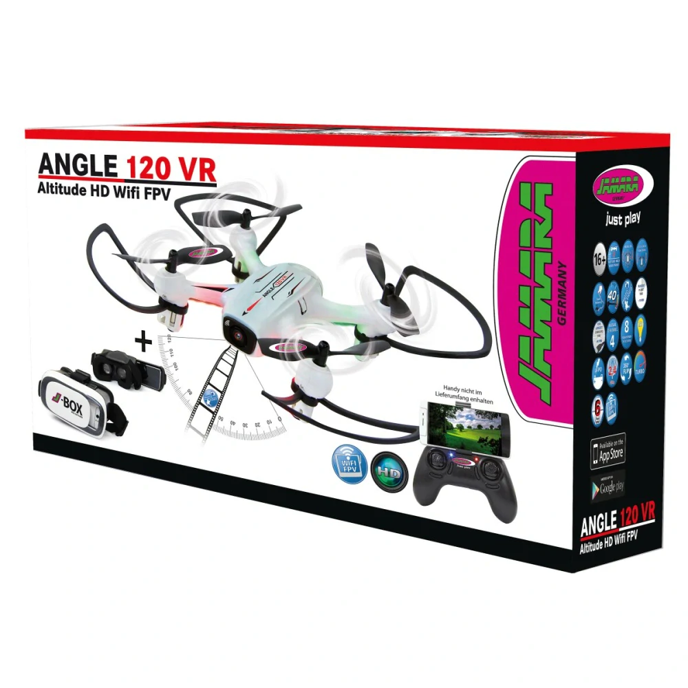 Dron Angle 120 VR širokoúhlý s výškovým režimem HD FPV Wifi
