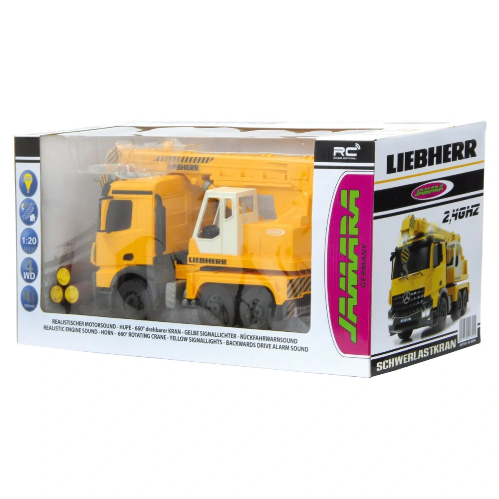 Autojeřáb Mercedes-Benz Arocs Liebherr 1:20 2,4GHz