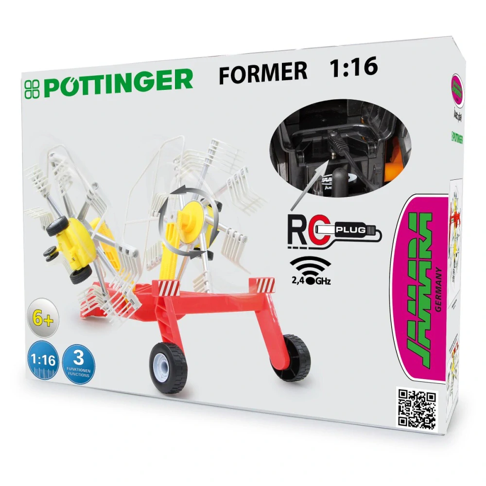 Shrnovač sena Pöttinger pro RC Traktory 1:16
