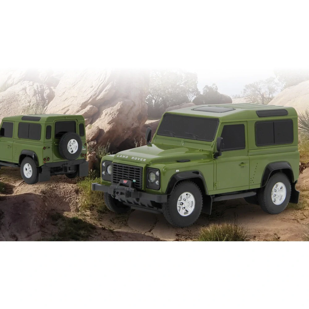 Land Rover Defender 1:24 zelené 2,4GHz