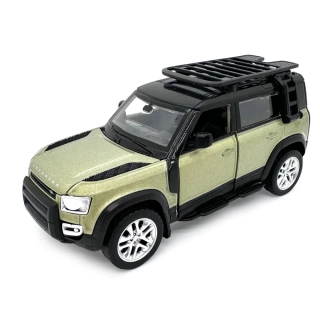 Land Rover Defender 110 Diecast 1:43 zelené 2v1