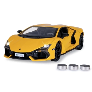 Lamborghini Revuelto Diecast 1:24 žluté včetně baterií